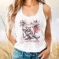 Feral Raccoon Summer Vacation Flowy Tank | Fun Meme Style
