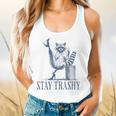Stay Trashy Raccoon Feminine Halloween Flowy Tank