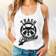 Trash Panda Raccoon Graphic Flowy Tank - Animal Lover Meme