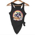 Adopt A Street Cat - Vintage Animal Flowy Tank | Raccoon & Skunk Design