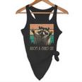 Adopt A Street Cat Classic Arts Possum Raccoons Lover Animal Flowy Tank