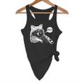 Bruh Raccoon Trash Panda Lover Racoon Meme Teens Slang Flowy Tank