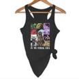 Feral Raccoon Meme Flowy Tank - Unisex Apparel | Fun & Quirky