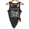 Let's Get Trashed Raccoon & Opossum Tank - Fun Drinking Design