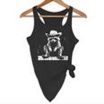 Raccoon Cowboy Western Tank - Unisex Short Sleeve for Kids & Adults