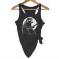 Raccoon Guitarist Moonlight Tank Top - Fun Animal Meme Apparel