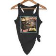 Raccoon Ironic Meme - Oddly Weird Flowy Tank for Humor Lovers