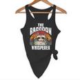 Raccoon Lover Flowy Tank - Vintage Retro Design for Unisex