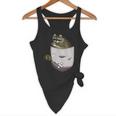 Raccoon Lover's Flowy Tank Top - Cute Pocket Animal Design