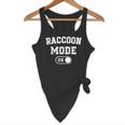 Raccoon Mode On Flowy Tank | Fun Animal Lover Costume Top