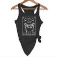 Raccoon Moonlit Bliss Unisex Flowy Tank | Embrace Your Feral Era