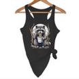 Raccoon Noodle Cup Graphic | Unisex Flowy Tank Top | Fun & Stylish