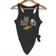 Raccoon & Opossum Pizza Lovers Tank - Unisex Casual | Fun Street Cats Theme