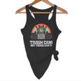 Raccoon Trash Can Fun Flowy Tank Top for Men, Women & Kids
