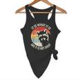 Raccoon Vintage Flowy Tank - Chill Vibes Unisex Top