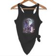 Rats Howling At The Moon Shirt Rat Flowy Tank