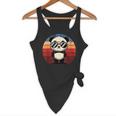 Retro Panda In Sunglasses BBQ Pool Party Panda Flowy Tank