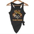 Save The Trash Pandas Raccoon Shirt Raccoon Animal T-Shirt Flowy Tank
