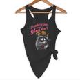 Strawberry Jams But My Don't Raccoon Flowy Tank
