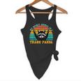 Trash Panda Raccoon Flowy Tank | Spirit Animal Charm