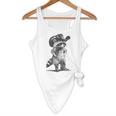 Cowboy Raccoon Meme Flowy Tank – Fun & Quirky Appeal