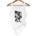 Raccoon Cowboy Western Country Tank - Vintage Flowy Sleeveless Top