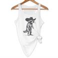 Racoon Cowboy Graphic Tank Top - Unisex Flowy Meme Style