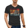 Adopt A Street Cat V-Neck T-Shirt - Funny Raccoon Design for Men
