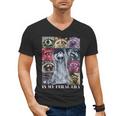 Feral Era Raccoon Meme | Men's V-Neck T-Shirt | Fun Animal Gift