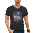 Ferret Moonlight Men's V-Neck T-Shirt | Whimsical Pet Lover's Attire