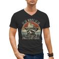 It Is What It Is And It Is Not Great Raccoon Trash Panda Men's V-Neck T-Shirt
