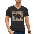 Raccoon Chemistry Elements V-Neck T-Shirt | Science & Nature Lover