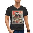 Raccoon Ramen Anime Tee - Japanese Vibes Men's V-Neck T-Shirt