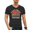 Raccoon Spirit V-Neck T-Shirt for Raccoon Fans | Enjoy Unique Humor
