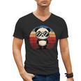 Retro BBQ Pool Party Panda Men's V-Neck T-Shirt | Fun Summer Style