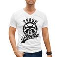 Raccoon Meme Men's V-Neck T-Shirt - Eco-Friendly Humor