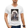 Raccoon Tarot The Lovers Men's V-Neck T-Shirt | Unique Gift