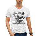 Raccoon Trend V-Neck T-Shirt - Quirky Grey Cotton Blend for Men