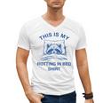 Sarcastic Raccoon Meme Men's V-Neck T-Shirt | Lazy Vibes