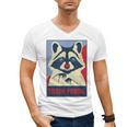 Trash Panda Raccoon Lover Men's V-Neck T-Shirt - Animal Fun