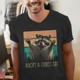 Adopt A Street Cat V-Neck T-Shirt - Artful Animal Lovers