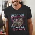 Autistic Raccoon Meme Men's V-Neck T-Shirt | Quirky Autism Humor