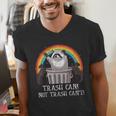 Raccoon Trash Panda Men's V-Neck T-Shirt – Humorous Gift Idea