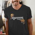 Raccoon Whisperer Men's V-Neck T-Shirt - Cute Raccoon Lover Gift