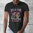 Autistic Raccoon Meme Men's V-Neck T-Shirt | Quirky Autism Humor