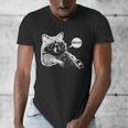 Bruh Raccoon Meme | Men's V-Neck Tee | Fun Gift for Teens