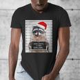 Dear Santa Raccoon Men's V-Neck T-Shirt | Christmas Humor
