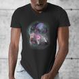 Ferret Moonlight Men's V-Neck T-Shirt | Whimsical Pet Lover's Attire