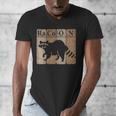 Raccoon Chemistry Elements V-Neck T-Shirt | Science & Nature Lover