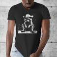 Raccoon Cowboy V-Neck T-Shirt - Western Theme for Adults & Kids